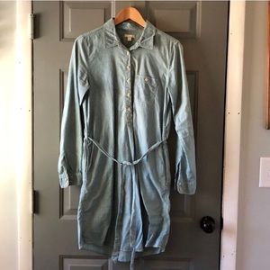 Gap Chambray Shirt Dress